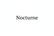 Nocturne Logo